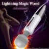 LETEN Lightning Huge Magic Wand Massager Powerful AV Vibrator Nipple Clitoris Stimulator Adult Erotic Toys Sex