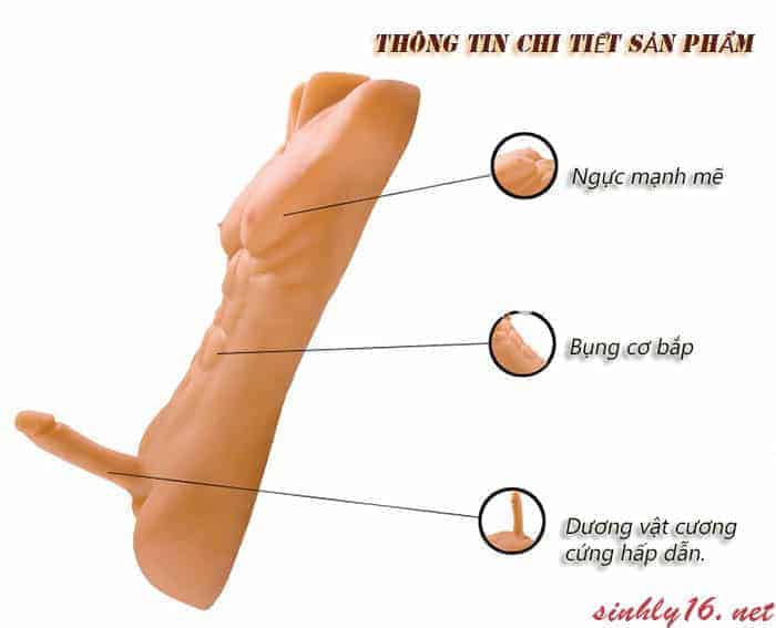 Thông tin chi tiết sản phẩm búp bê tình dục nam cao cấp
